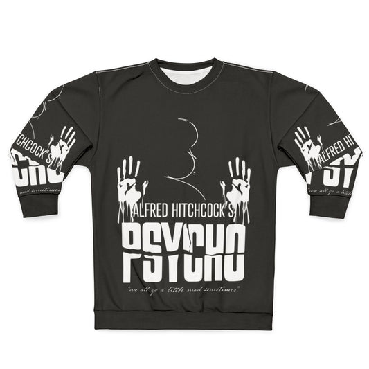 Alfred Hitchcock Psycho Vintage Black and White Sweatshirt