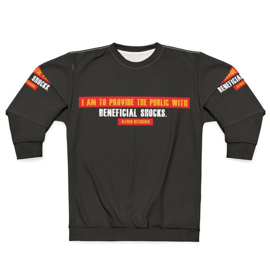 Alfred Hitchcock Quote Sweatshirt - Iconic Movie Director Merchandise