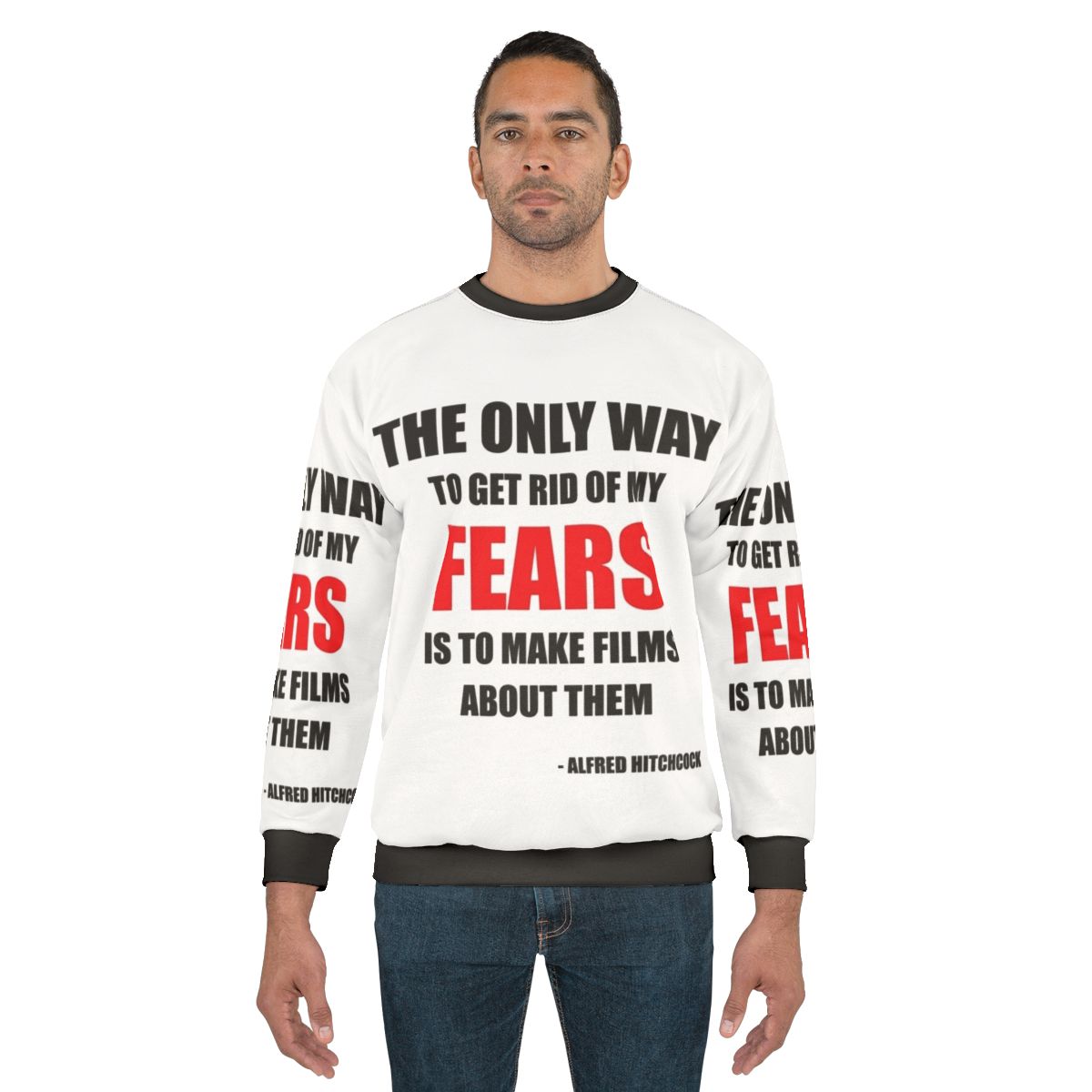 Alfred Hitchcock Quote Sweatshirt