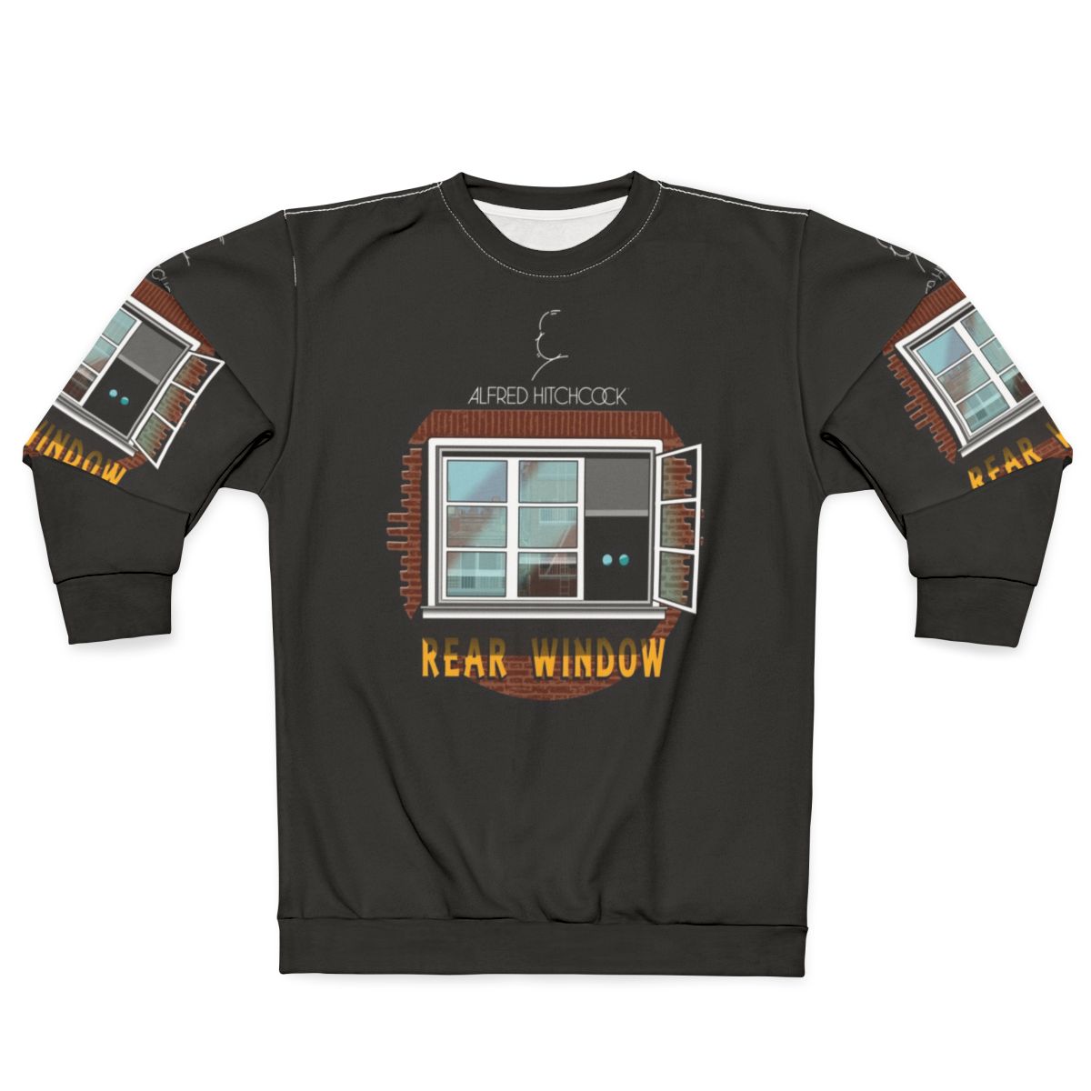 Classic Alfred Hitchcock 'Rear Window' sweatshirt