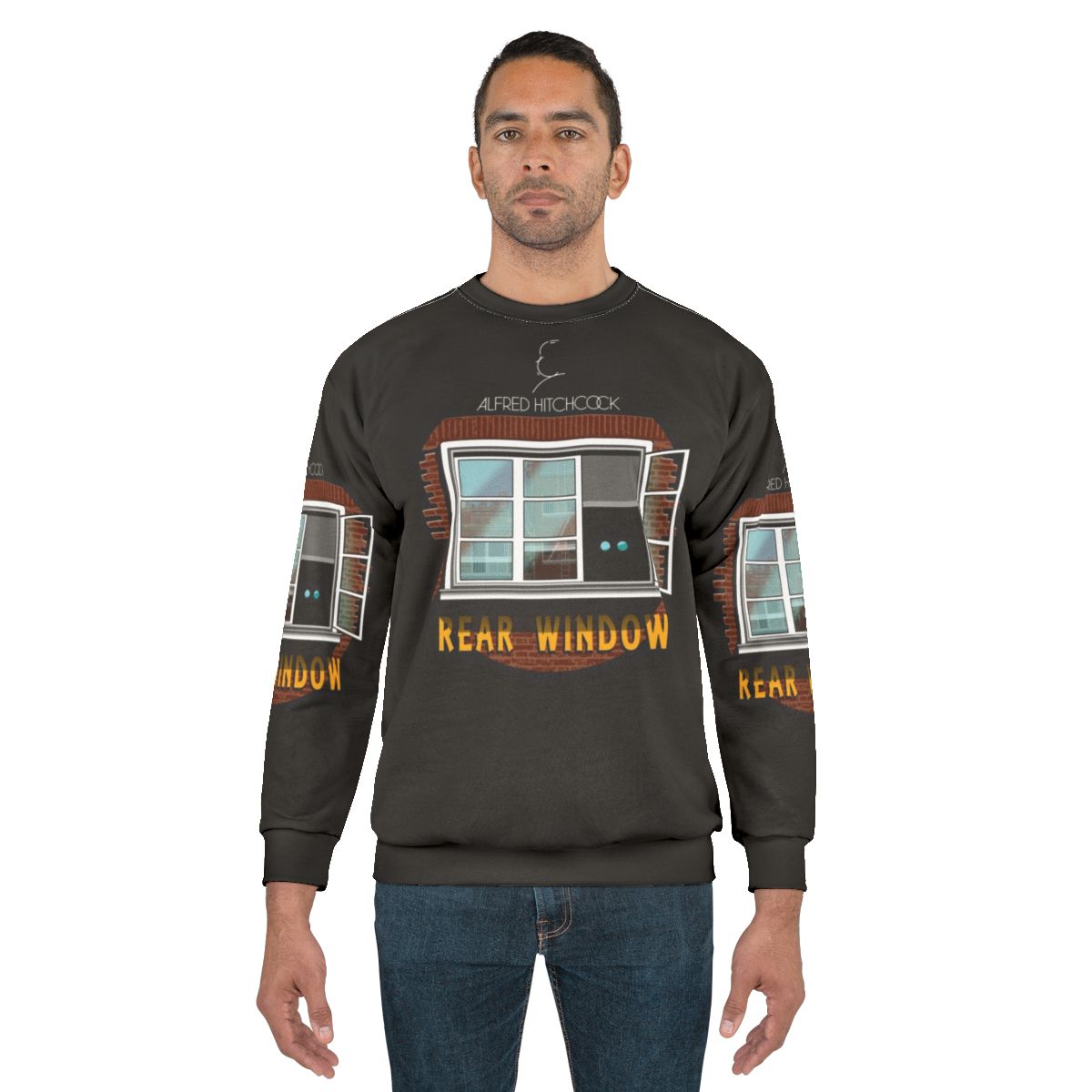 Classic Alfred Hitchcock 'Rear Window' sweatshirt