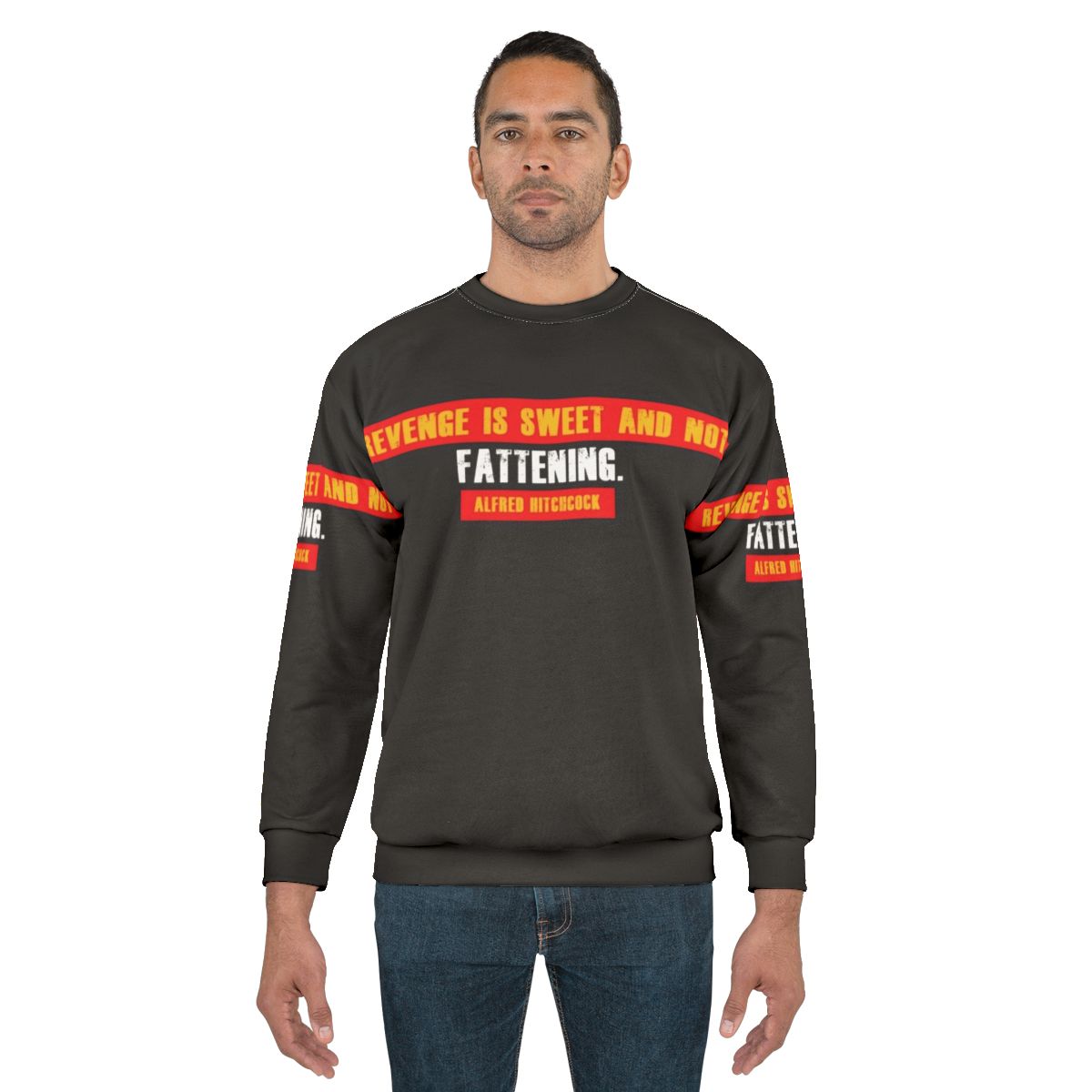 Alfred Hitchcock "Revenge is Sweet" Movie Sweatshirt