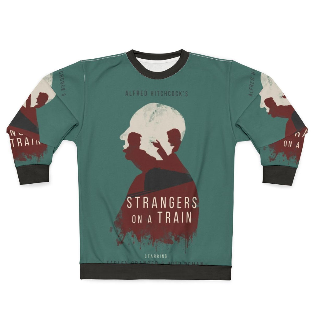 Vintage Alfred Hitchcock Strangers On A Train movie sweatshirt