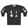 Alfred Hitchcock Shadows Sweatshirt - Iconic Fan Art