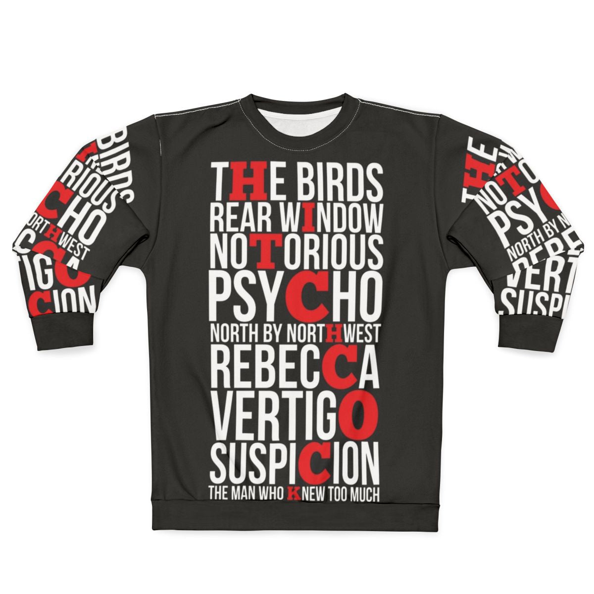 Alfred Hitchcock Classic Movie Sweatshirt