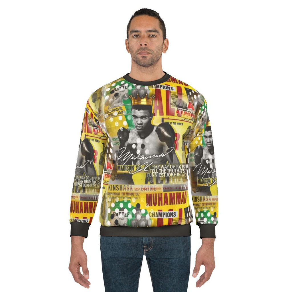 Muhammad Ali boxing sweatshirt
