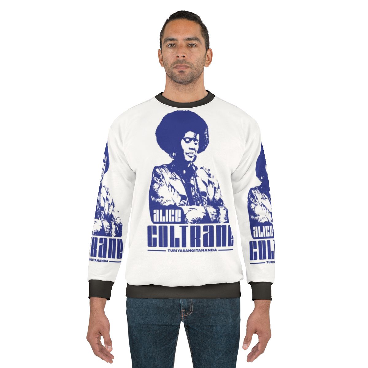 Alice Coltrane cosmic harp sweatshirt
