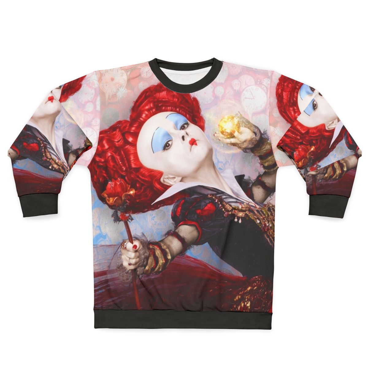 Alice in Wonderland Red Queen Graphic Sweatshirt