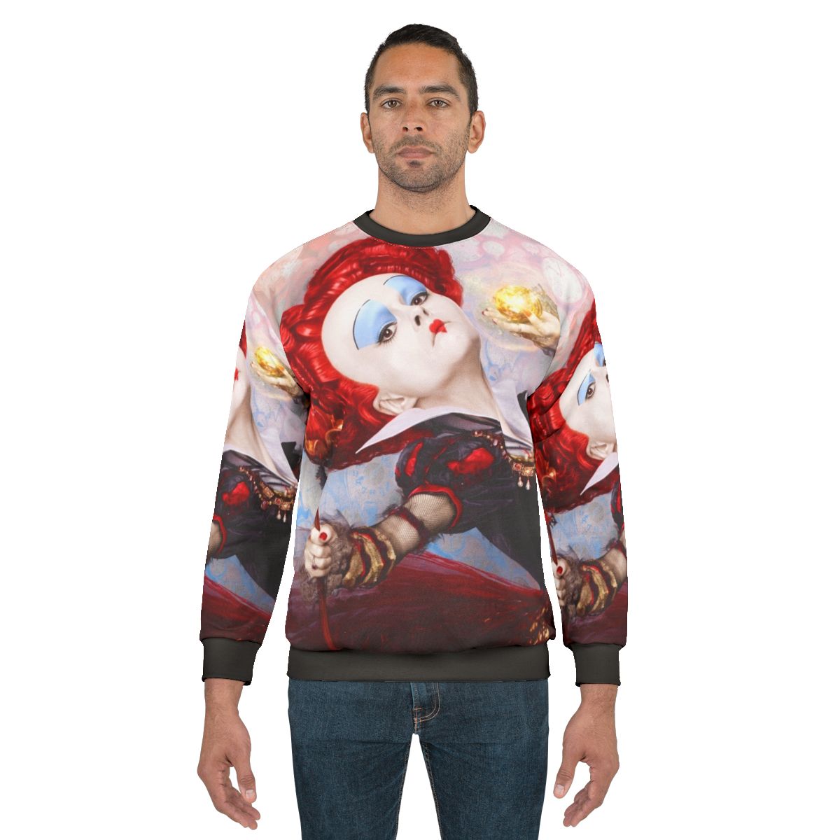 Alice in Wonderland Red Queen Graphic Sweatshirt