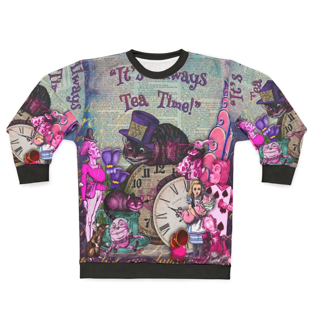 Vintage Alice in Wonderland sweatshirt