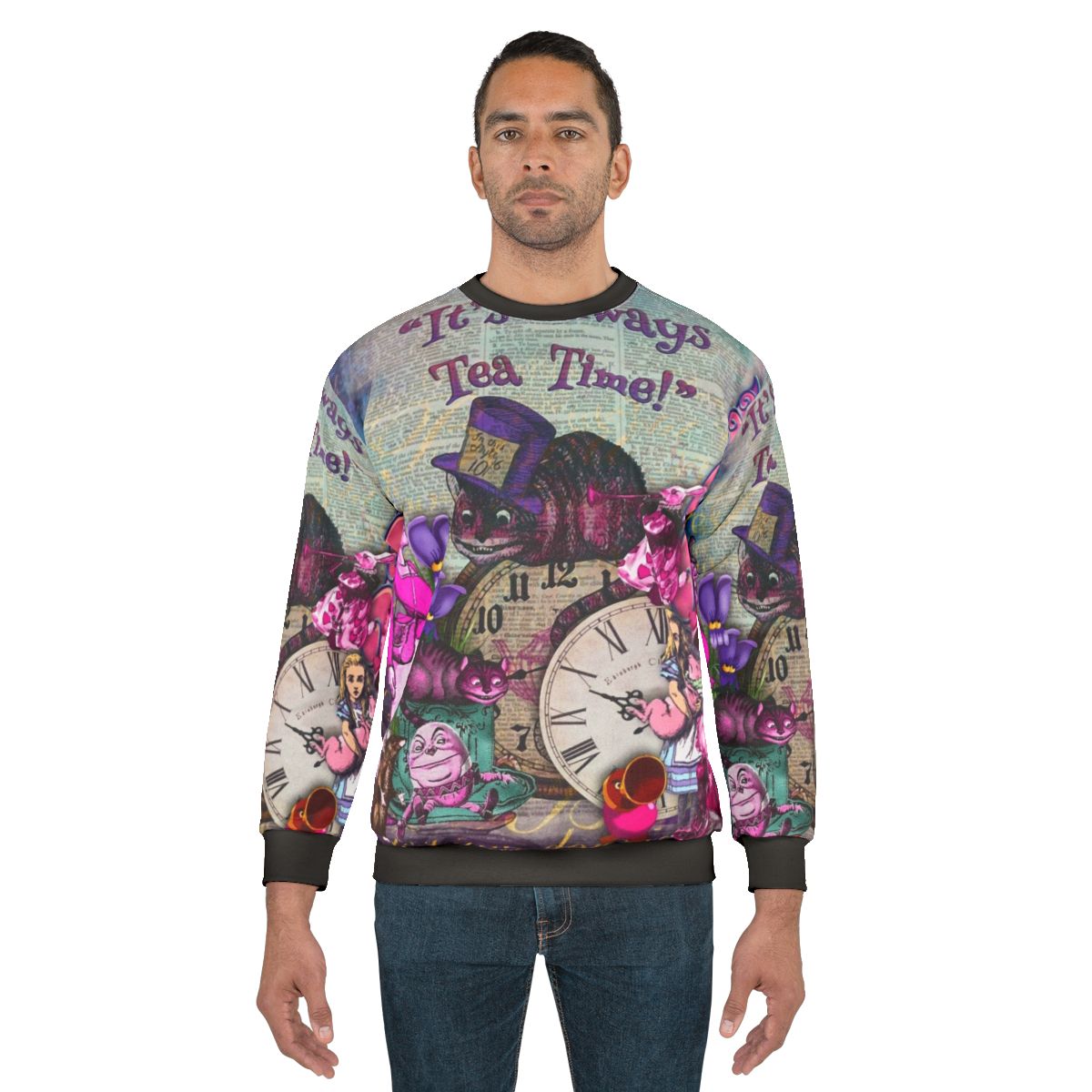 Vintage Alice in Wonderland sweatshirt