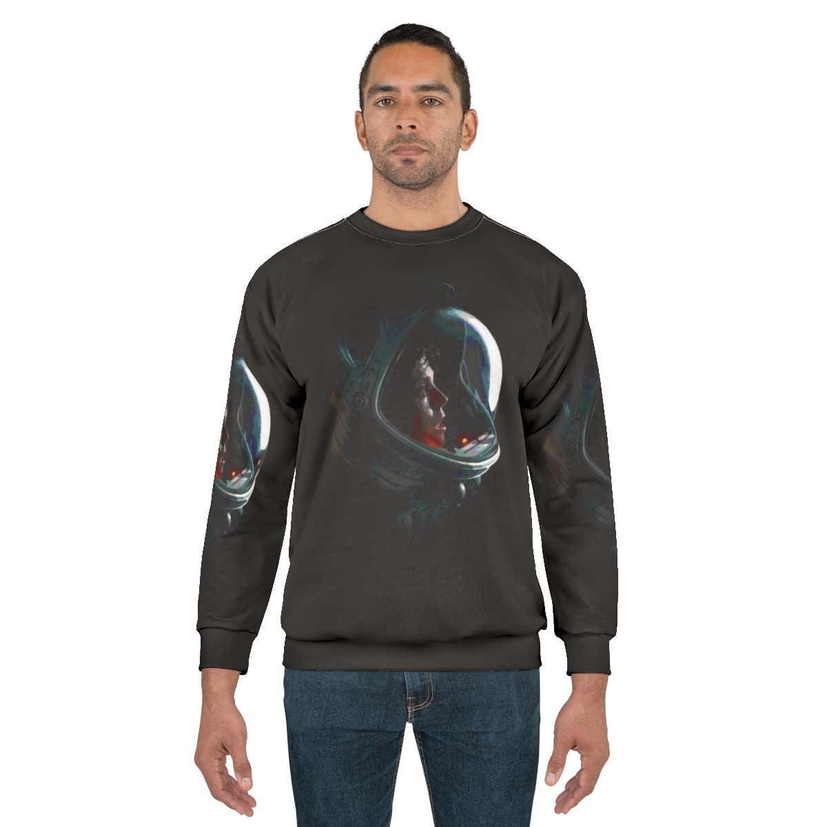 Iconic Alien Ripley Sweatshirt - Retro Sci-Fi Movie Merchandise