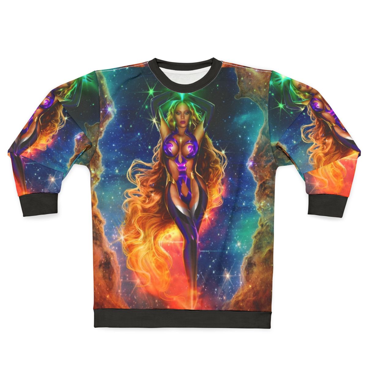 Alien Superstar Sweatshirt - Cosmic Cosplay Fashion