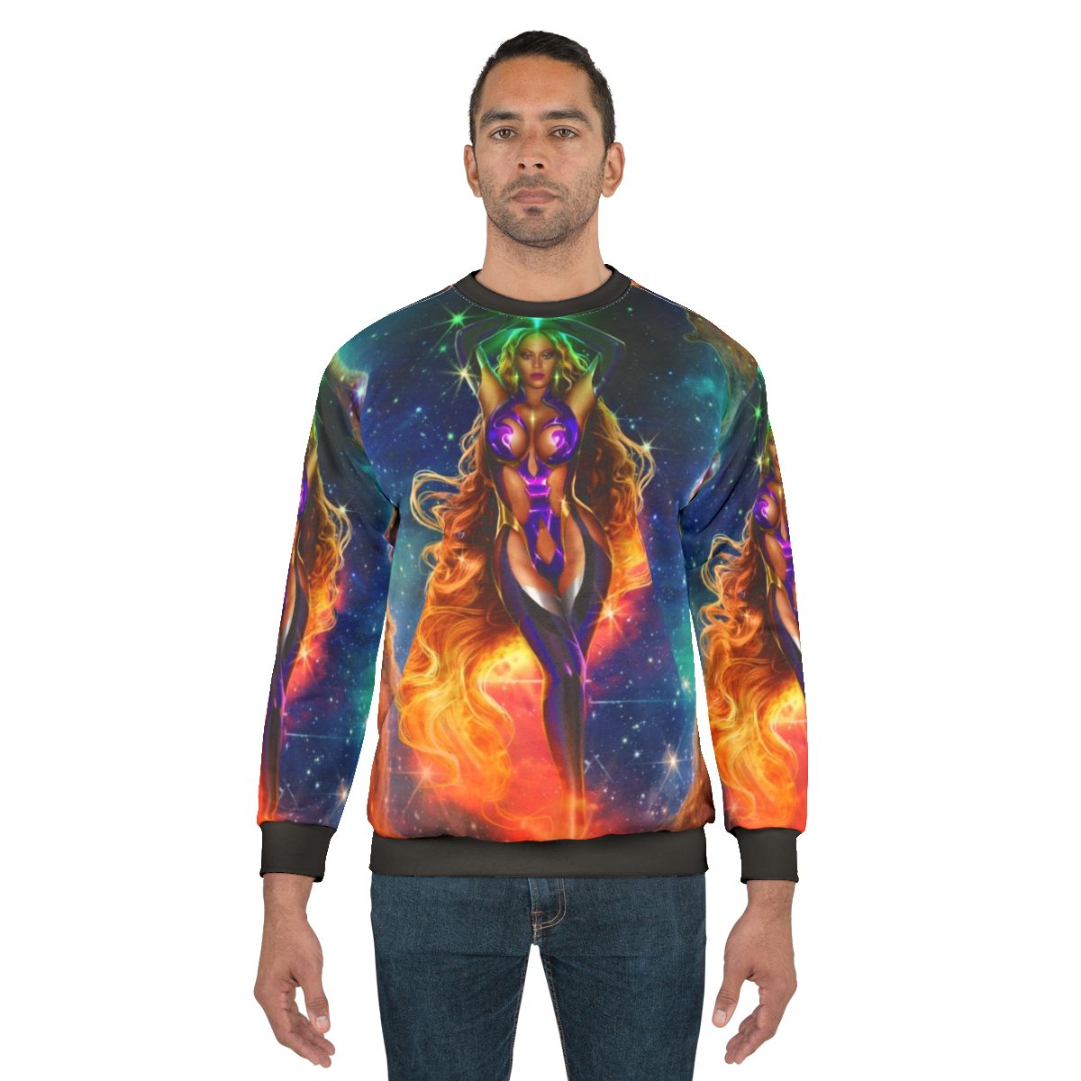 Alien Superstar Sweatshirt - Cosmic Cosplay Fashion