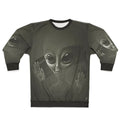 Alien Sweatshirt with Cosmic Design