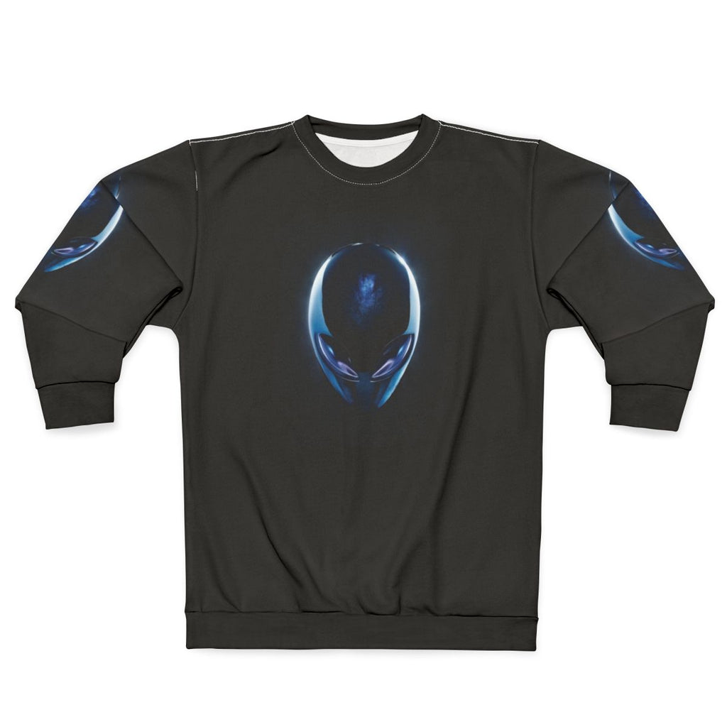 Alienware gaming sweatshirt with laptop logo