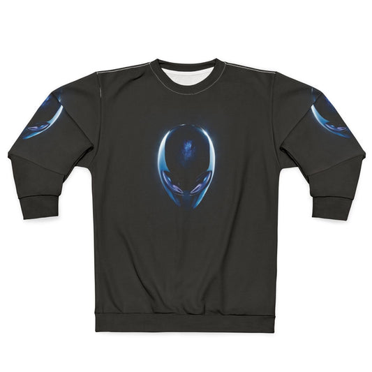 Alienware gaming sweatshirt with laptop logo