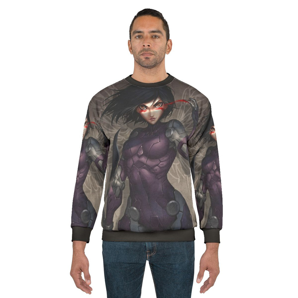 Alita: Battle Angel Inspired Cyberpunk Sweatshirt