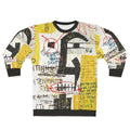 Alive Abstract Art Sweatshirt - Modern Neo-Expressionism