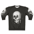 All Is Vanity Gothic Sweatshirt with Skull Design