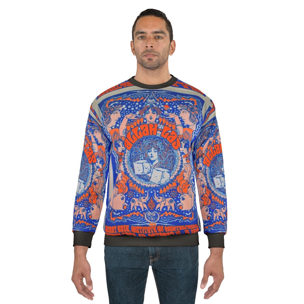 Allah Las Psychedelic Rock Sweatshirt