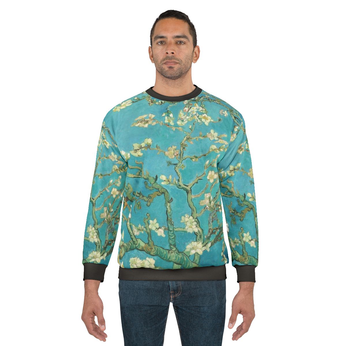 Almond blossoms by Vincent Van Gogh Impressionist art sweatshirt