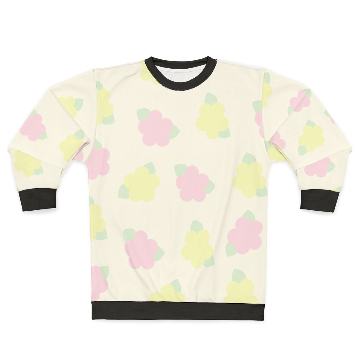 Alola Flowers Sweatshirt featuring tropical floral design from Pokemon Sun and Moon
