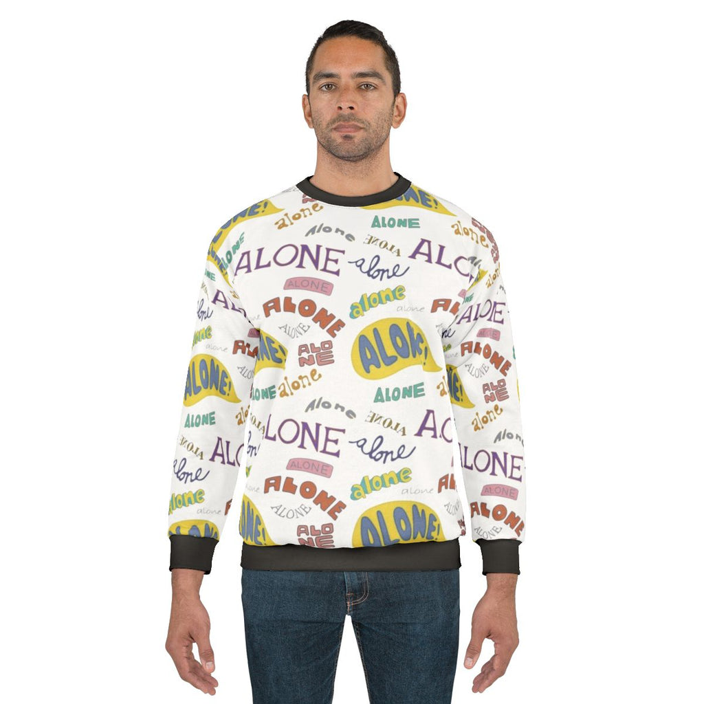 Alone Sweatshirt featuring Spongebob and Squidward