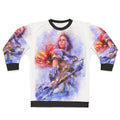 Aloy Watercolor Sweatshirt - Horizon Zero Dawn Gaming Apparel