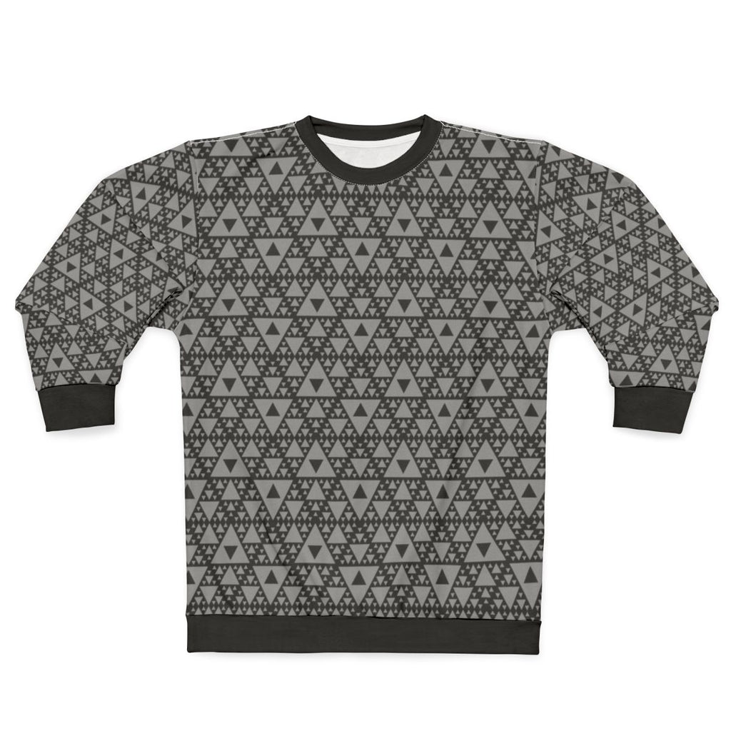 Motion Capture Triangle Pattern Sweatshirt