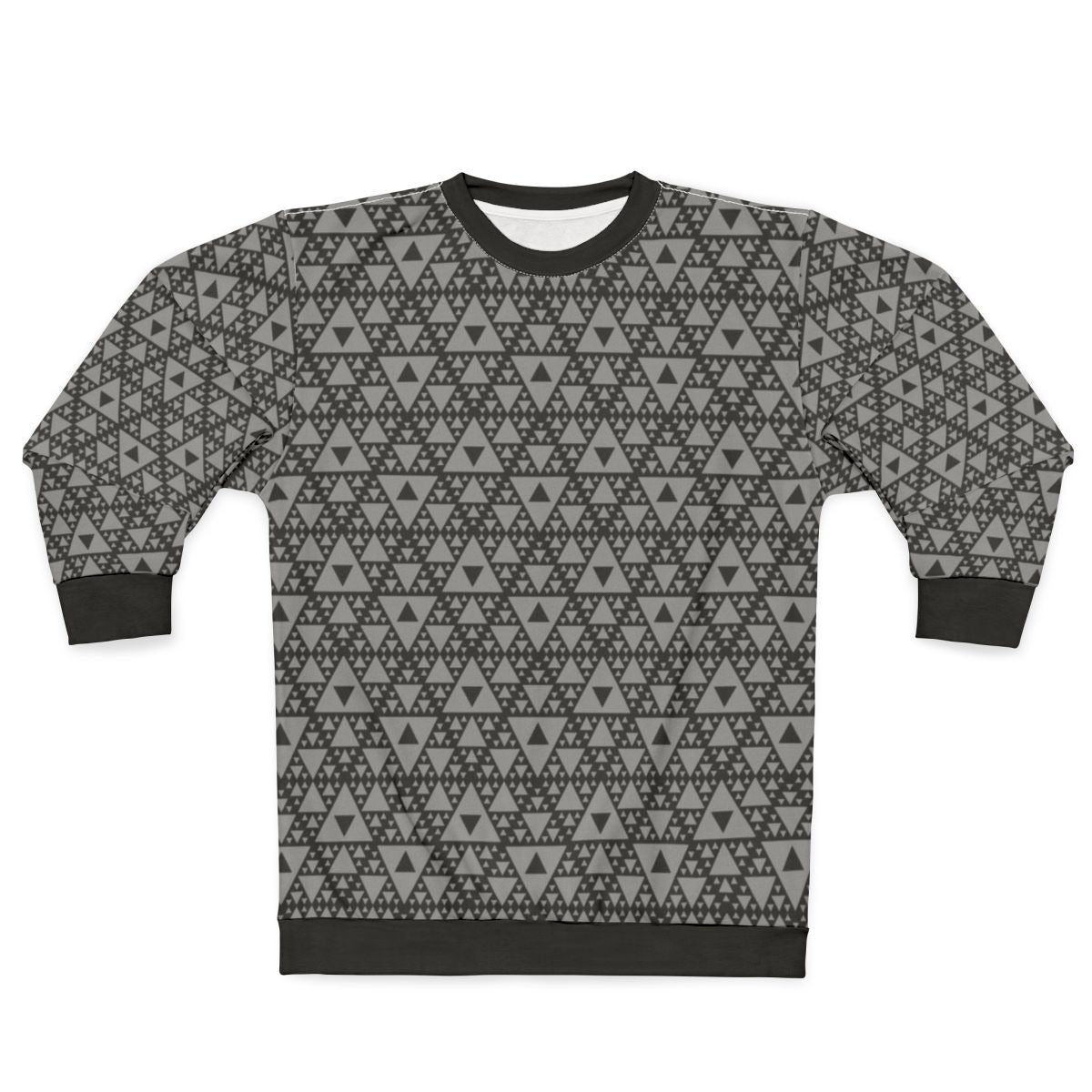 Motion Capture Triangle Pattern Sweatshirt