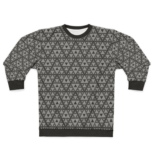 Motion Capture Triangle Pattern Sweatshirt