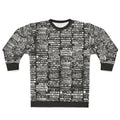 Alternative Music Cassette Art Sweatshirt - Retro 80s & 90s Punk and Indie Apparel