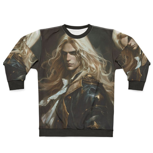 Alucard Castlevania Sweatshirt - Retro Gaming Apparel