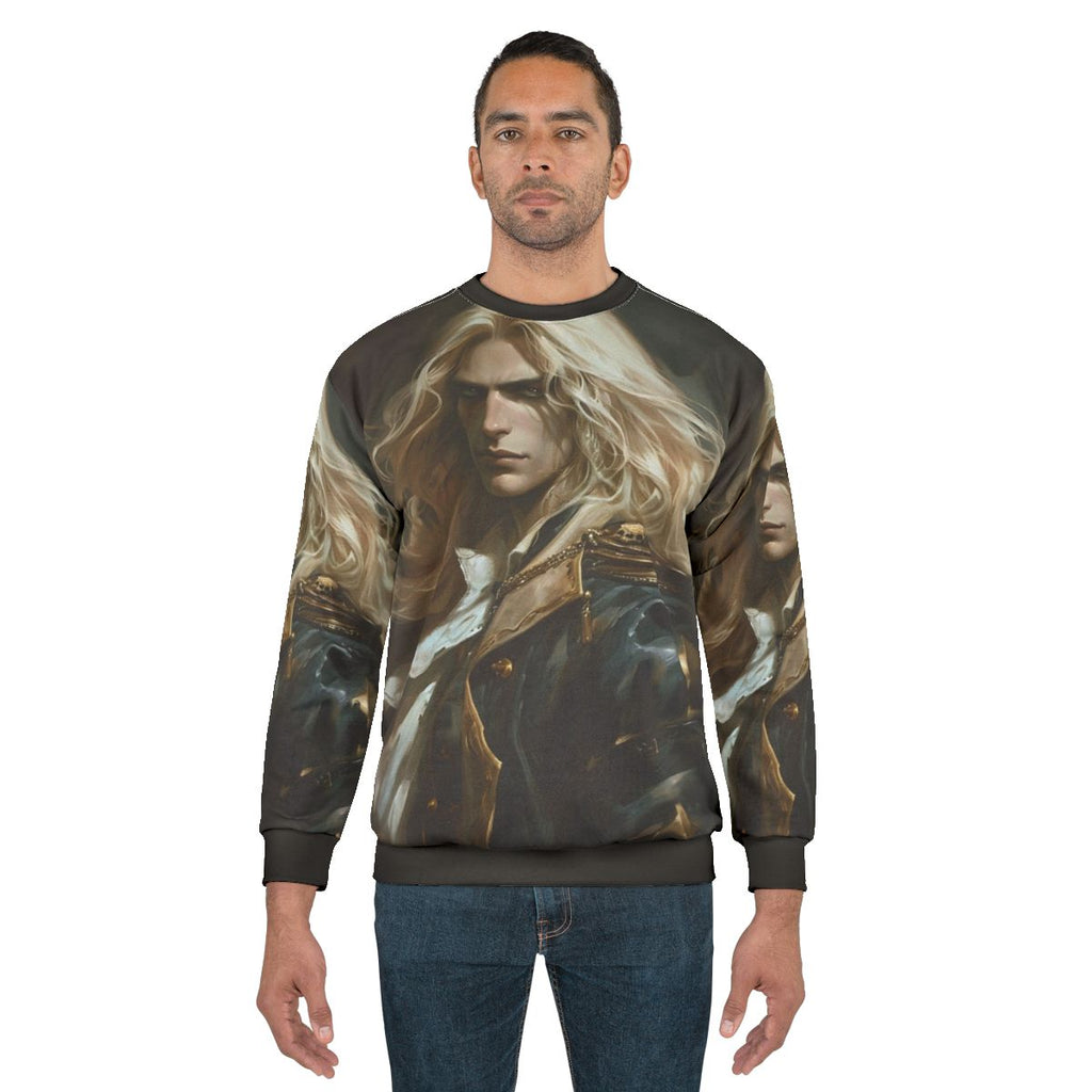 Alucard Castlevania Sweatshirt - Retro Gaming Apparel