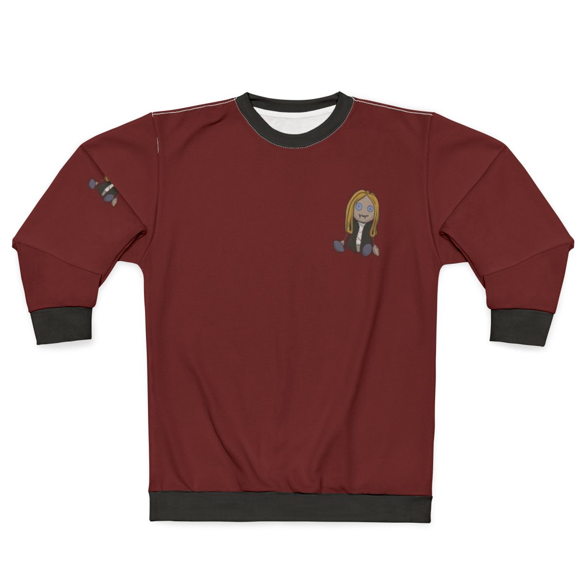 Alucard doll sweatshirt from Castlevania Netflix series