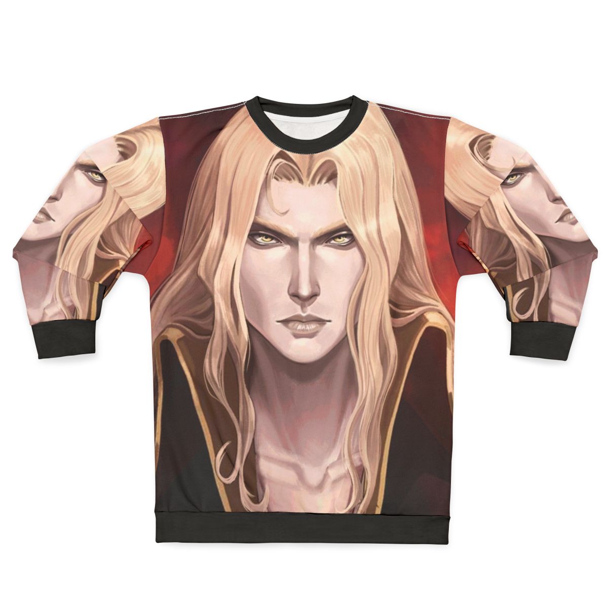 Alucard Fanart Castlevania Sweatshirt