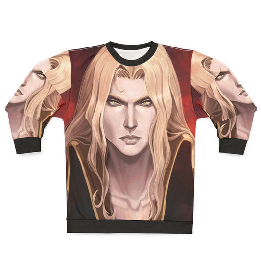 Alucard Fanart Castlevania Sweatshirt