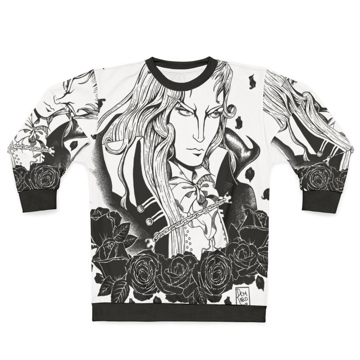 Alucard Castlevania Anime Gothic Vampire Sweatshirt