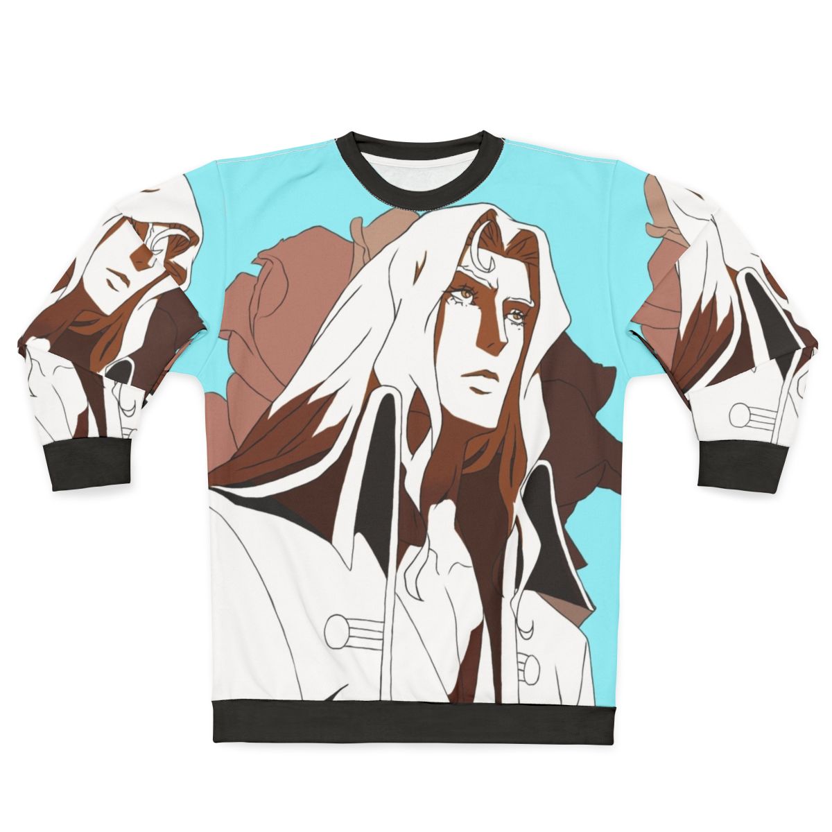Alucard From Castlevania Netflix Series Anime Inspired Sweatshirt