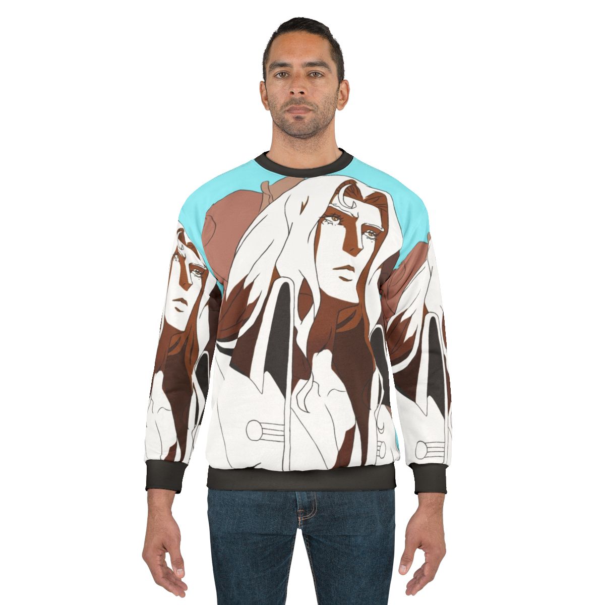 Alucard From Castlevania Netflix Series Anime Inspired Sweatshirt