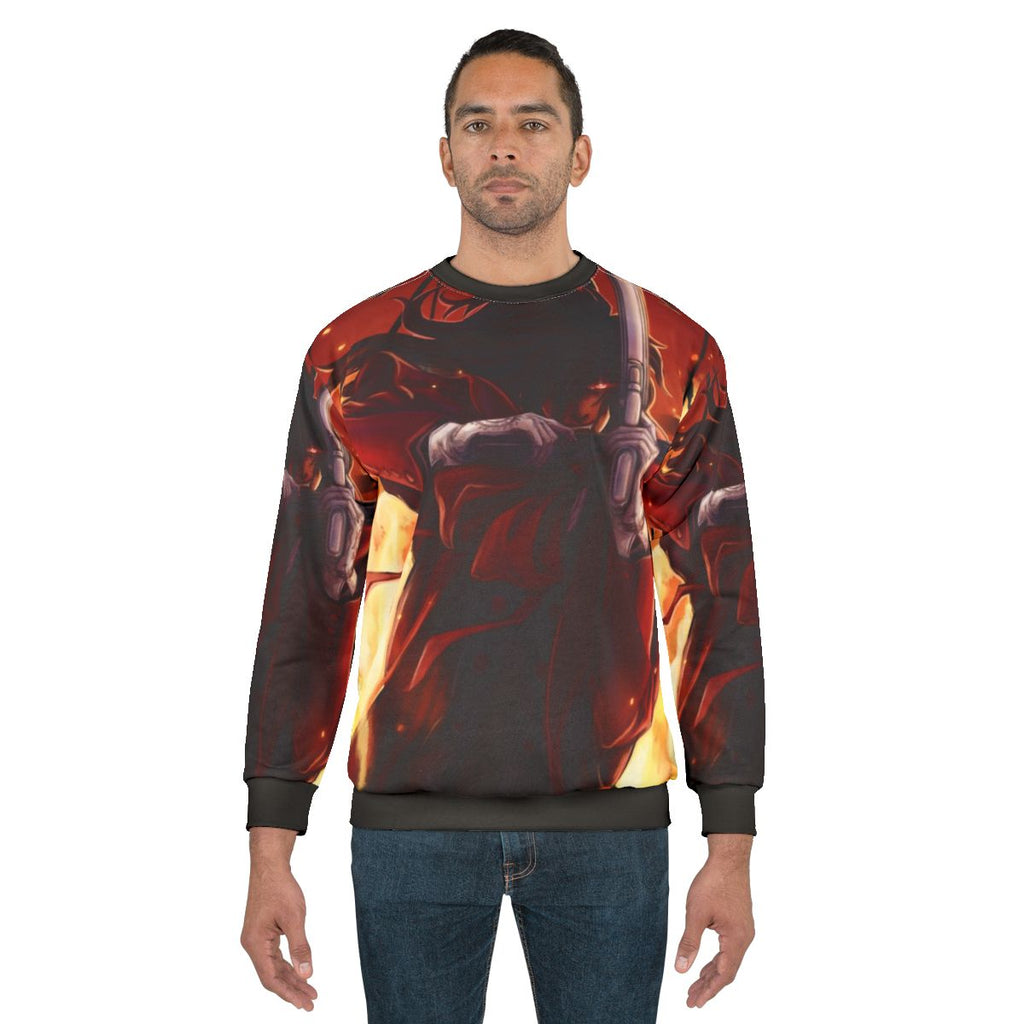 Alucard Sweatshirt - Hellsing Anime Inspired Vampire Clothing