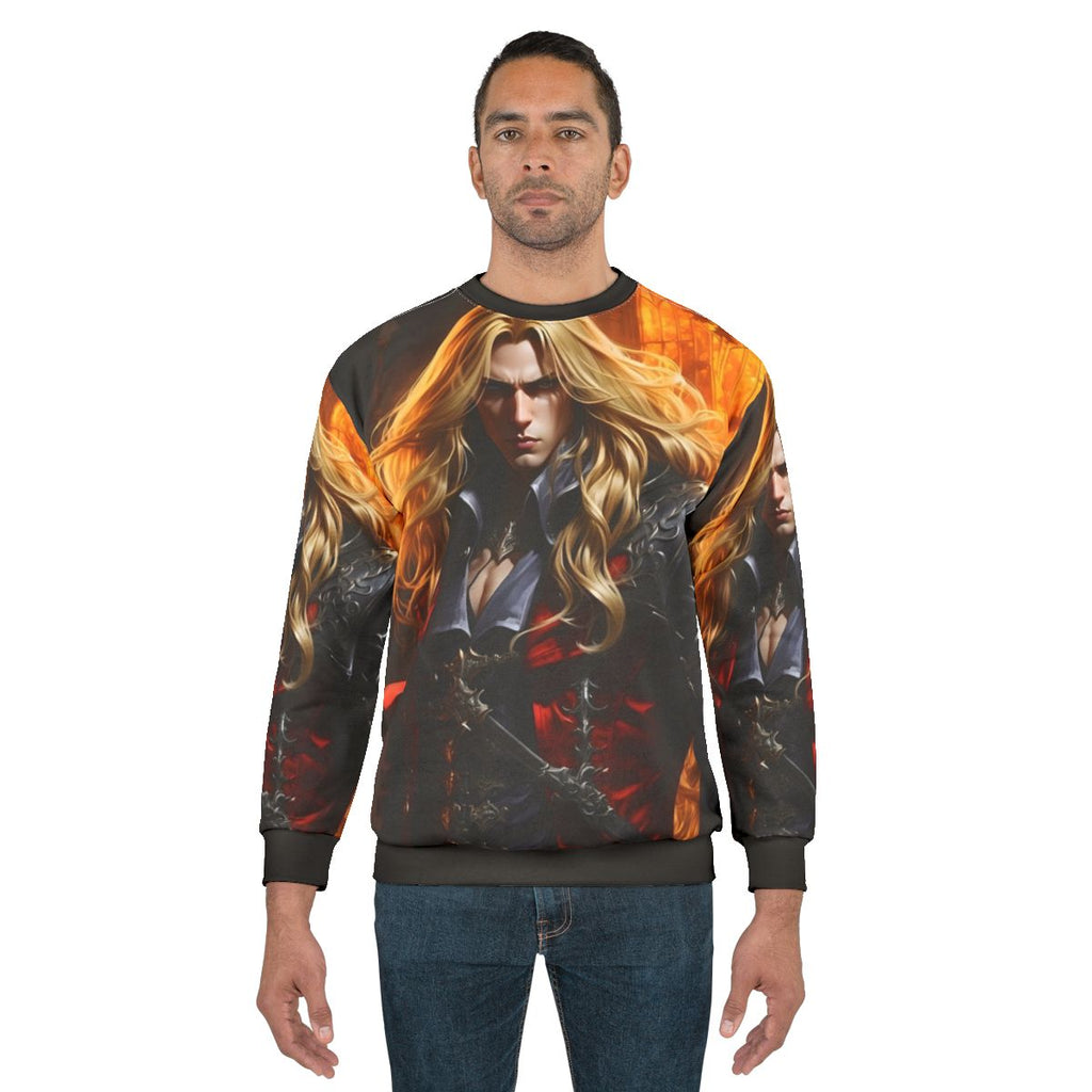 Alucard the Vampire Warrior Castlevania Netflix Sweatshirt