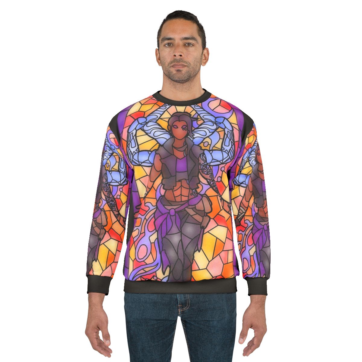 Amara Stained Glass Borderlands Sweatshirt