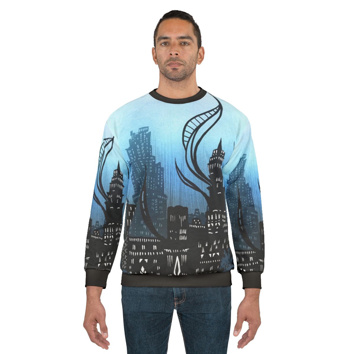 Final Fantasy XIV Amaurot Inktober Sweatshirt