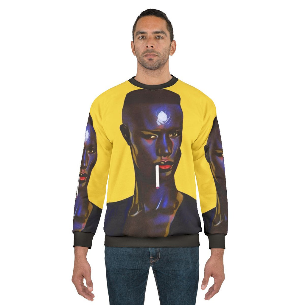 Amazing Grace Retro Sweatshirt featuring Grace Jones