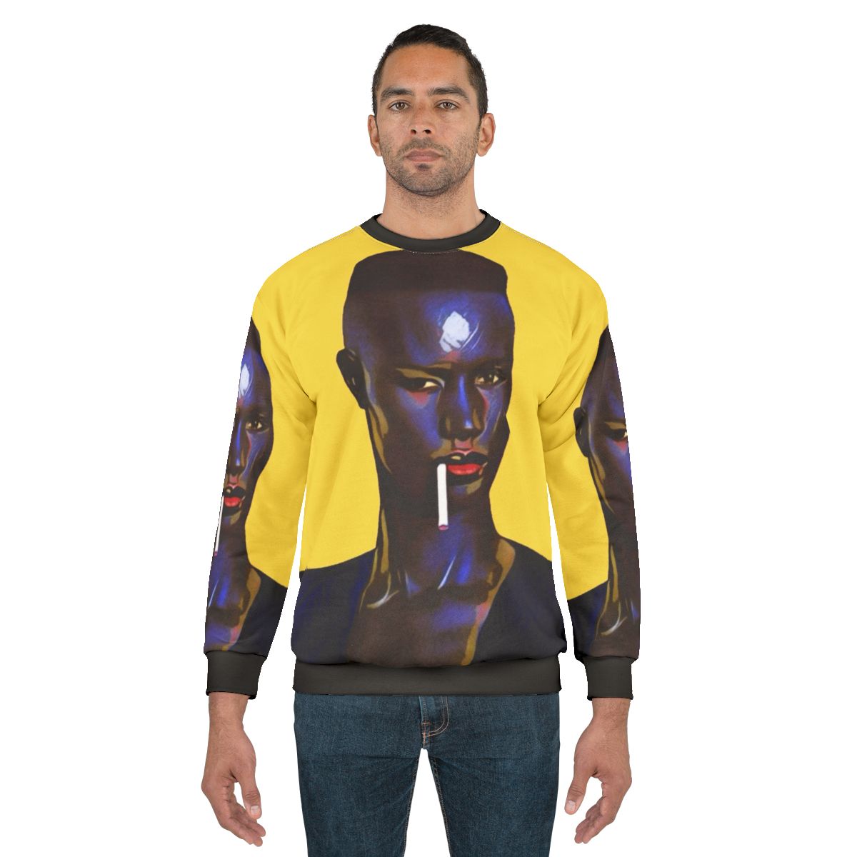 Amazing Grace Retro Sweatshirt featuring Grace Jones
