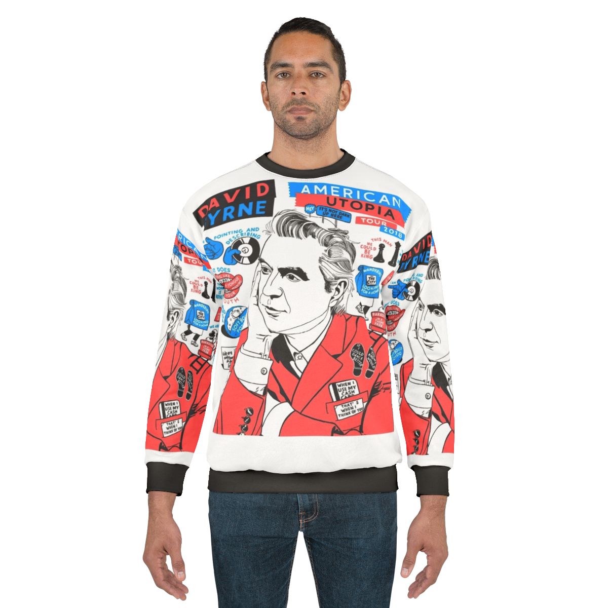 American Utopia 2018 David Byrne Sweatshirt