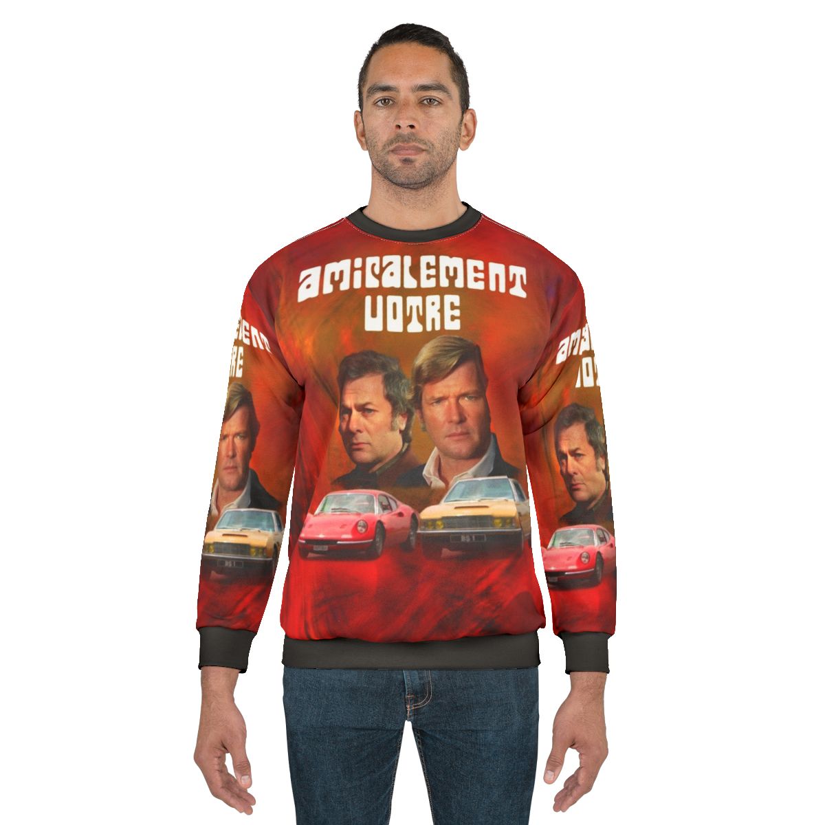 Amicalement Votre 5 French TV Series Sweatshirt