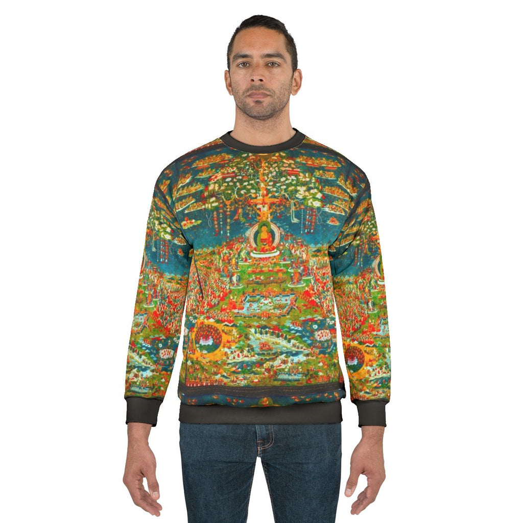 Amityaus Buddha Psychedelic Sweatshirt